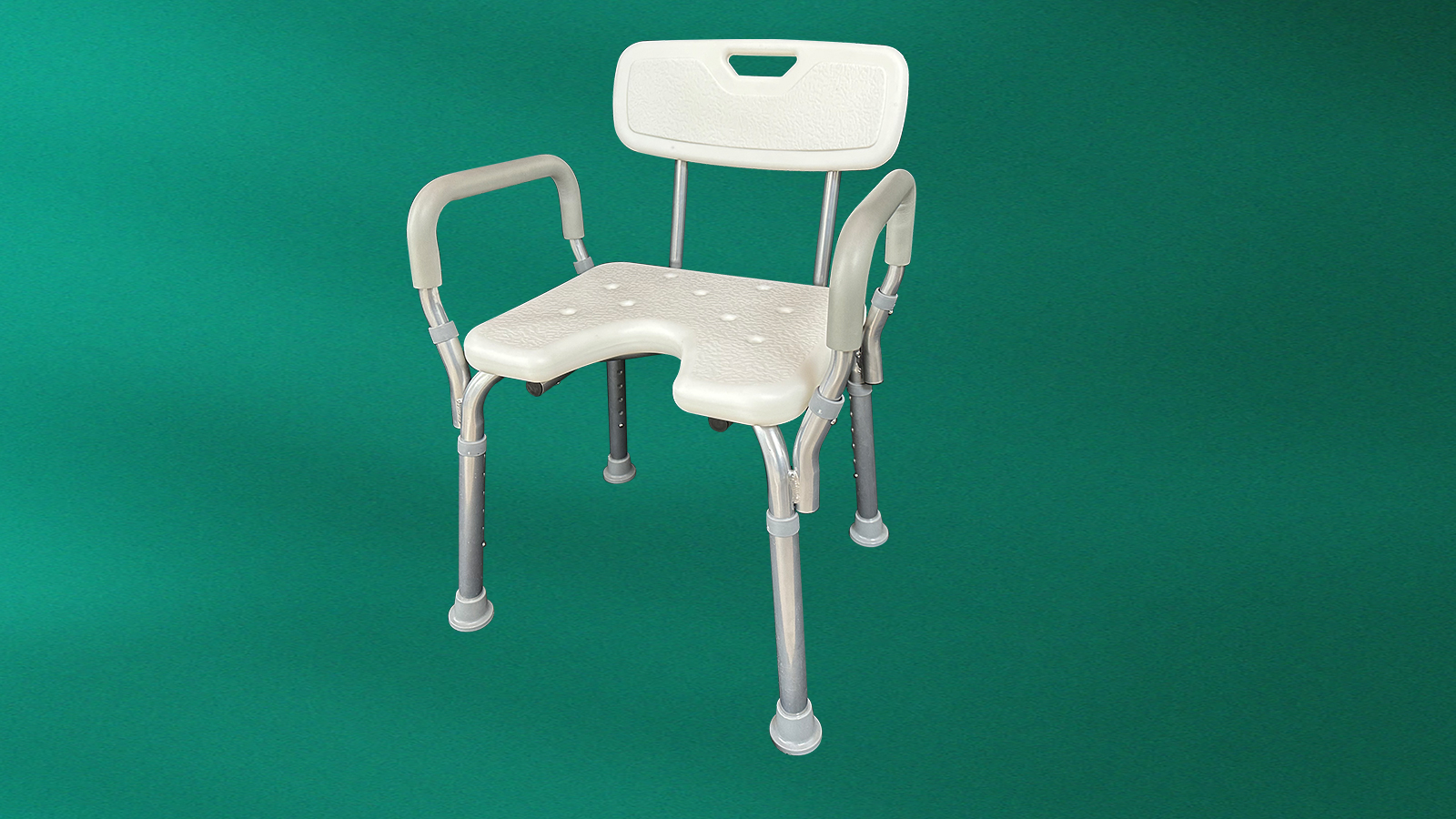 Shower chair U-shaped sitting board