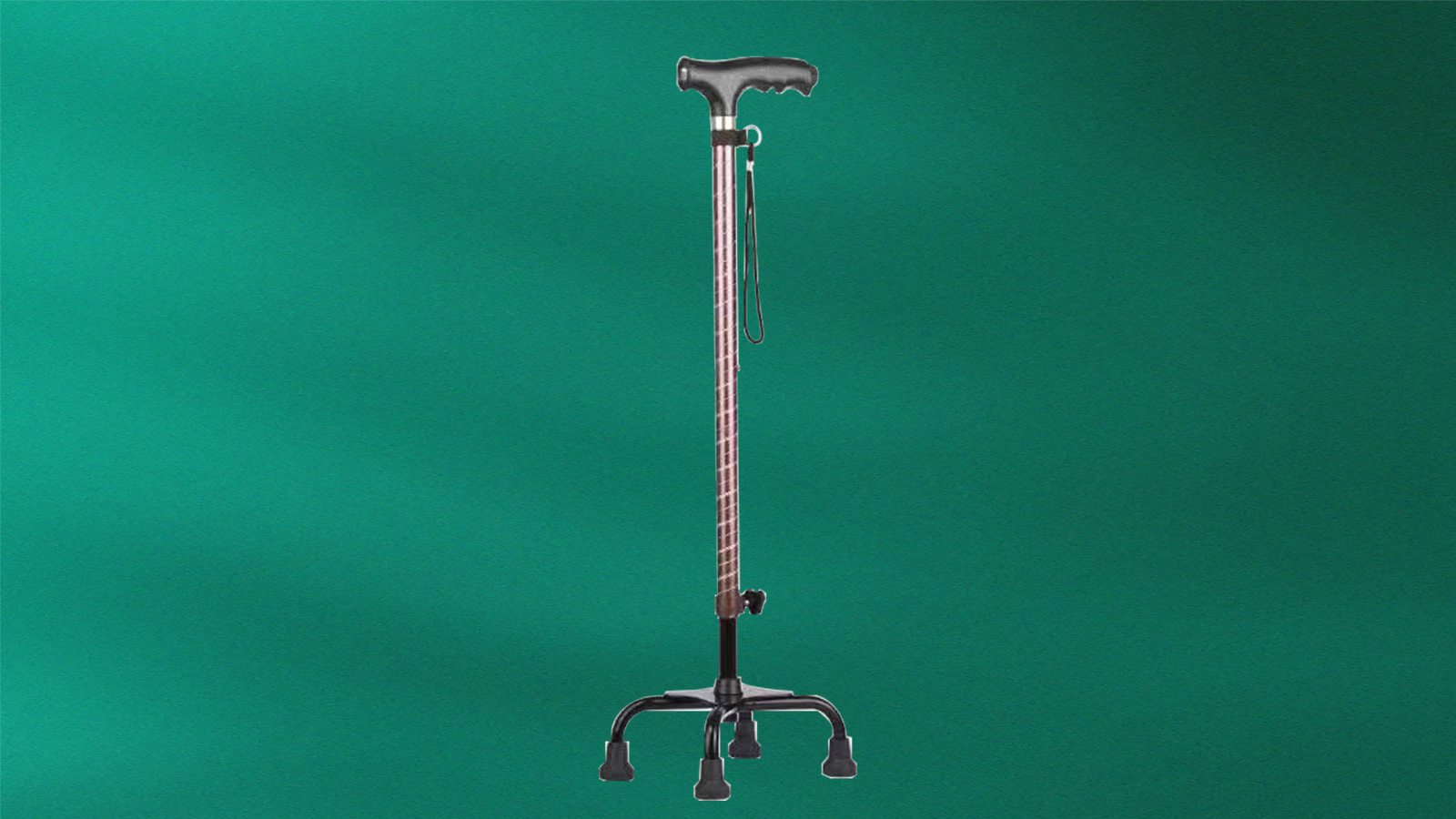 Electric aluminum alloy four claw with light crutch